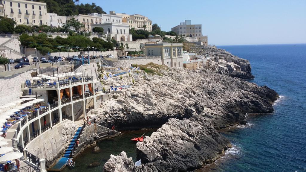 Albergo Palazzo Santa Cesarea Terme Bagian luar foto